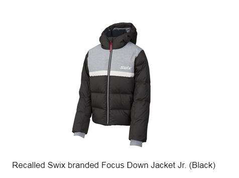 美國對(duì)中國產(chǎn)冬季夾克實(shí)施召回