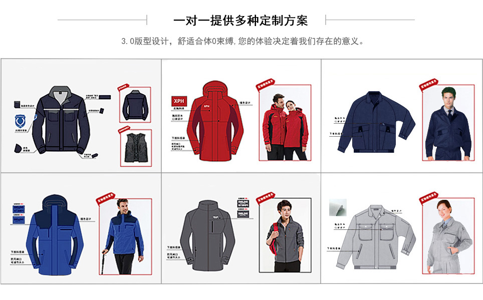 反光夏季工作服設(shè)計(jì)方案