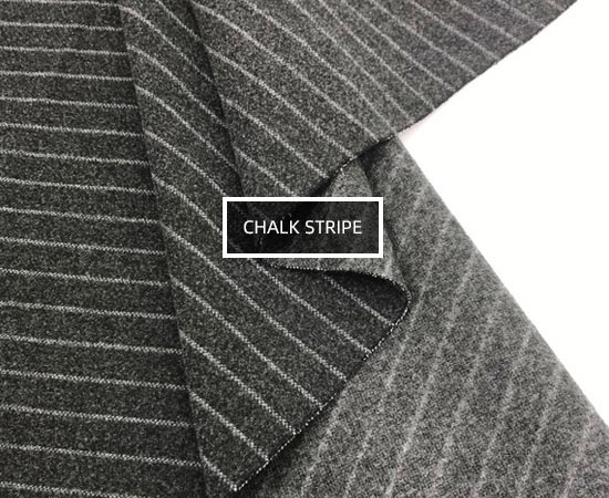面料花紋種類(lèi)的名稱(chēng)-Chalk Stripe(粉筆條紋)