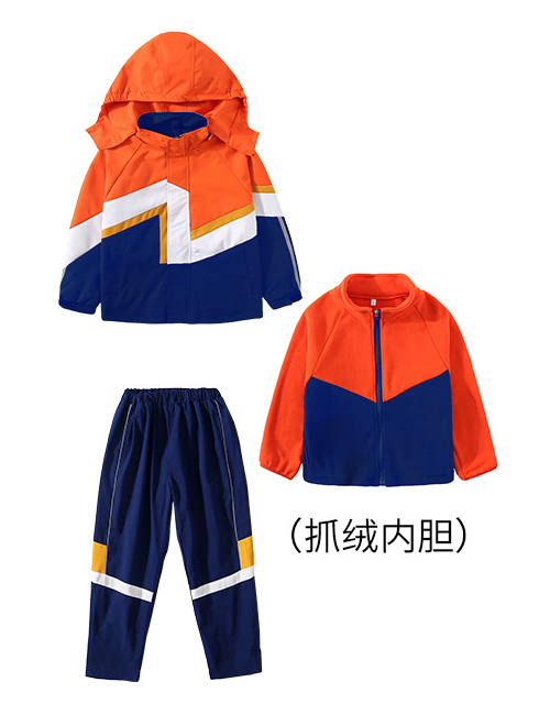 冬季中小學(xué)生校服套裝定做款式圖片
