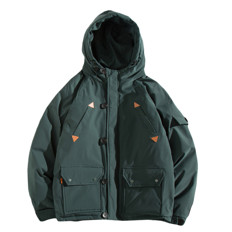 戶外連帽加厚棉服定制款式圖片